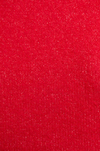 City Lights Cropped Sweater Red
