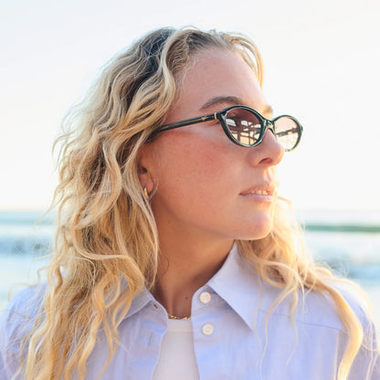Rachel Sunnies Black/Cocoa