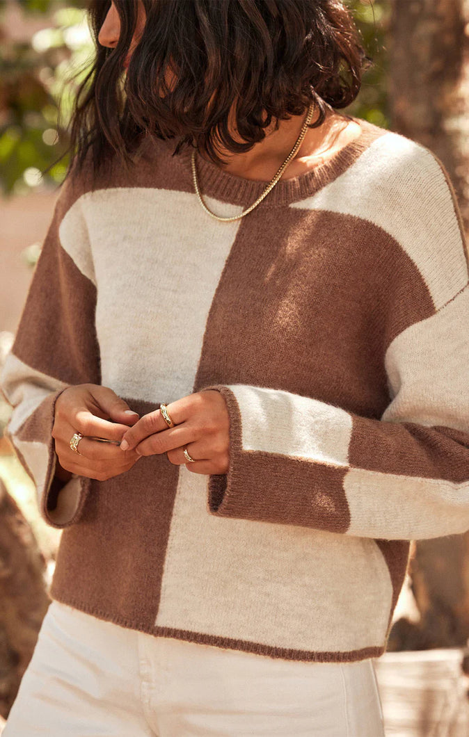 Rosi Blocked Sweater
