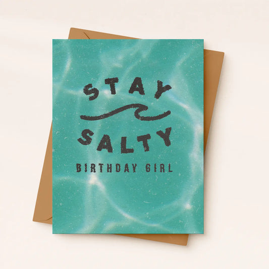 Stay Salty Birthday Card