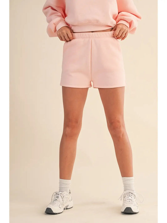 Blush Break Sweatshorts