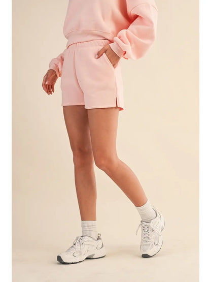 Blush Break Sweatshorts