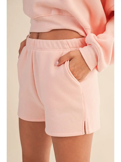 Blush Break Sweatshorts