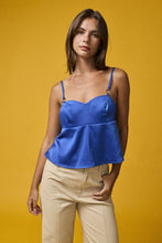 Load image into Gallery viewer, Electric Hour Satin Cami