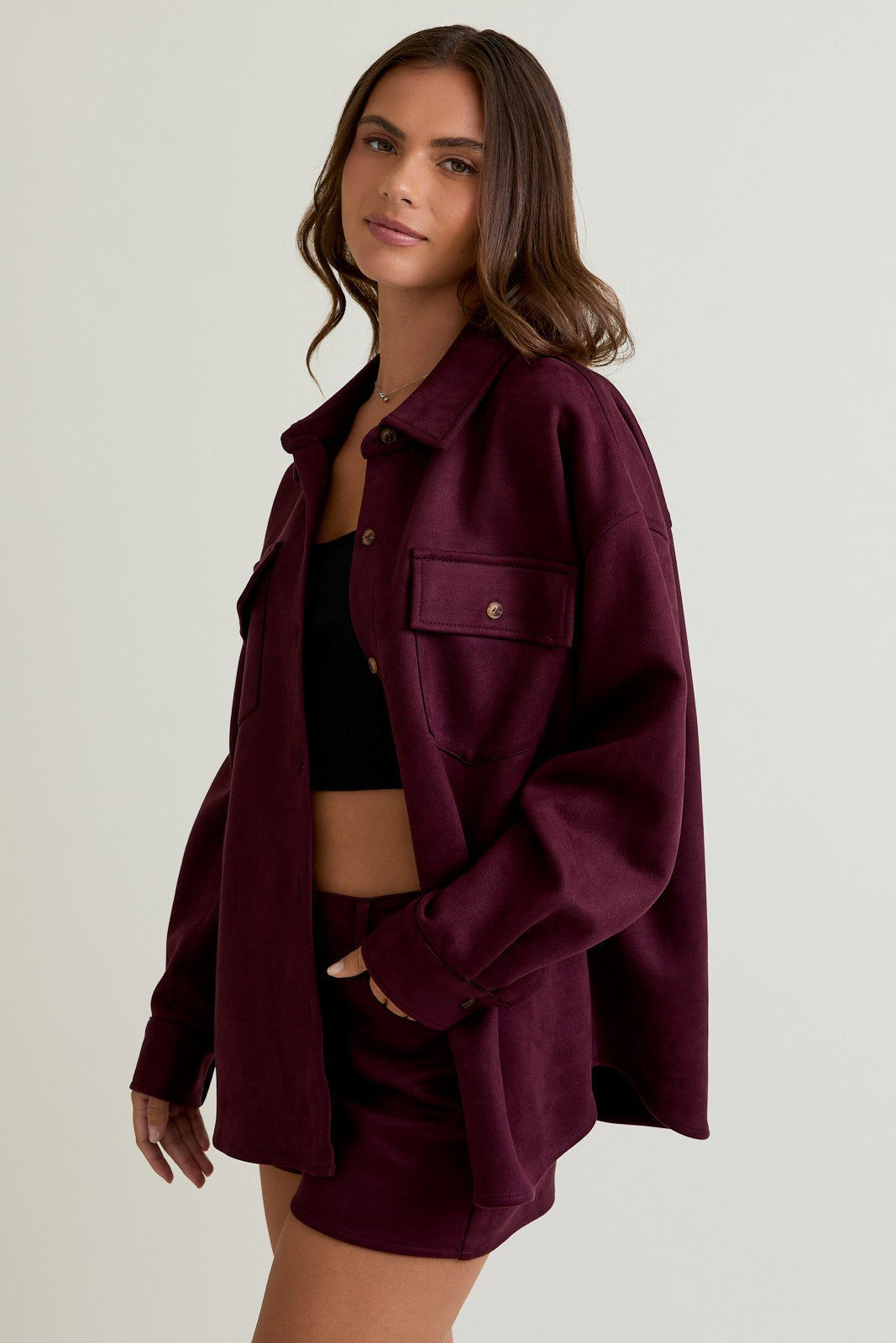 The Weekend Suede Shorts