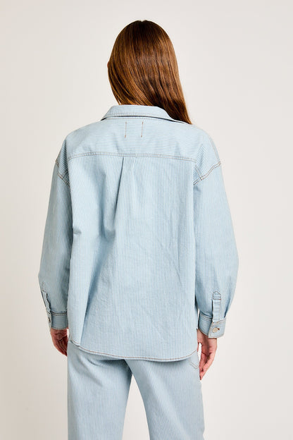Sunday Blues Denim Shacket