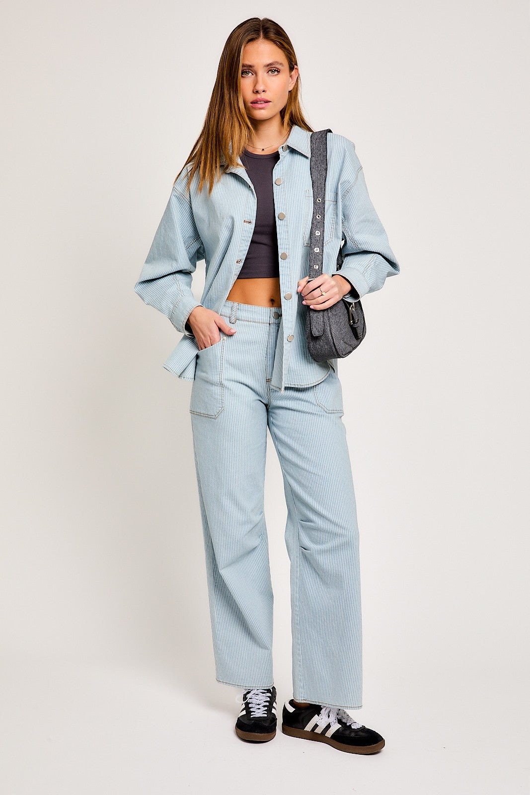 Sunday Blues Denim Shacket