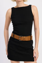 Load image into Gallery viewer, Silver Lining Belted Dress