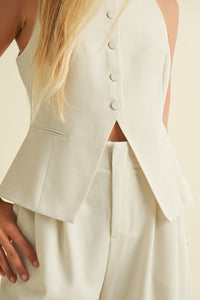 Sicily Tailored Vest Top