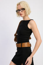 Load image into Gallery viewer, Silver Lining Belted Dress