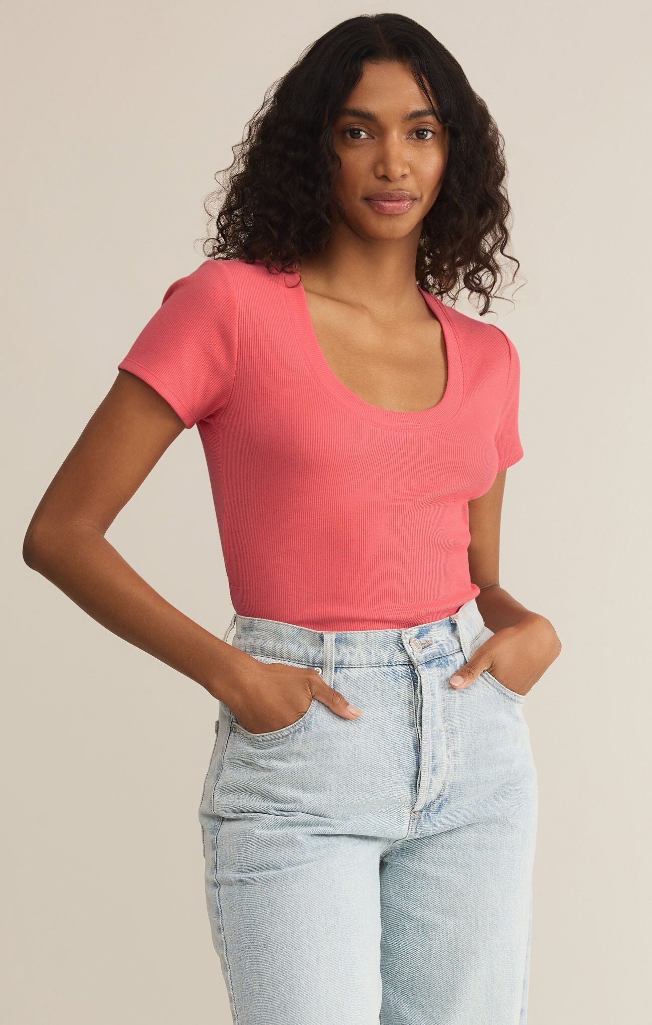 Sirena Tee Sunset Pink