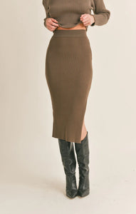Kalli Sweater Midi Skirt