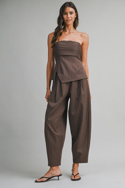 Someone Else Striped Set