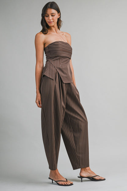 Someone Else Striped Set