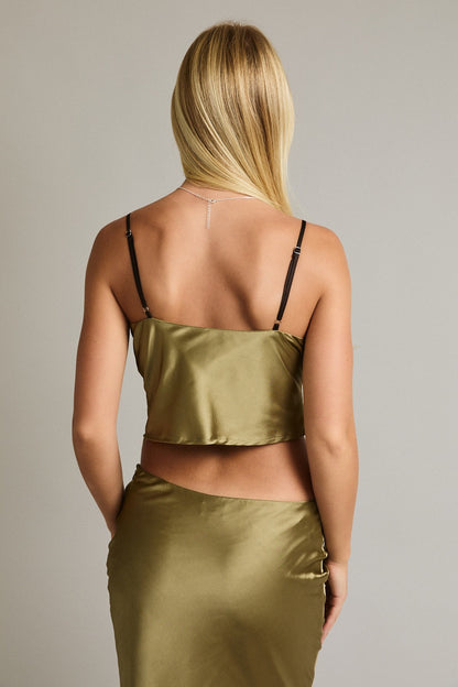 Evening Muse Satin Cami