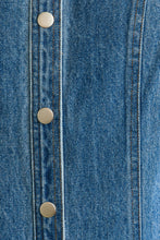 Load image into Gallery viewer, Spitting Image Button Down Denim Dress