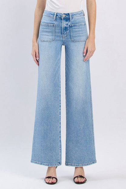 Steps Away Wide Leg Denim