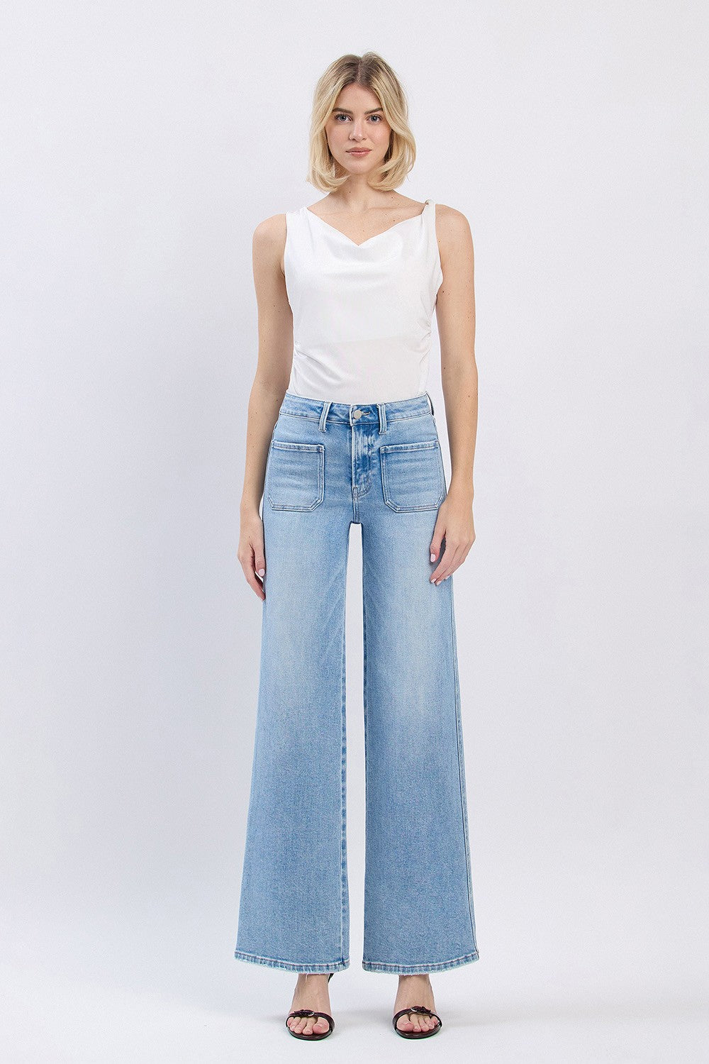 Steps Away Wide Leg Denim