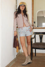 Load image into Gallery viewer, Cocoa Stripe Cardigan