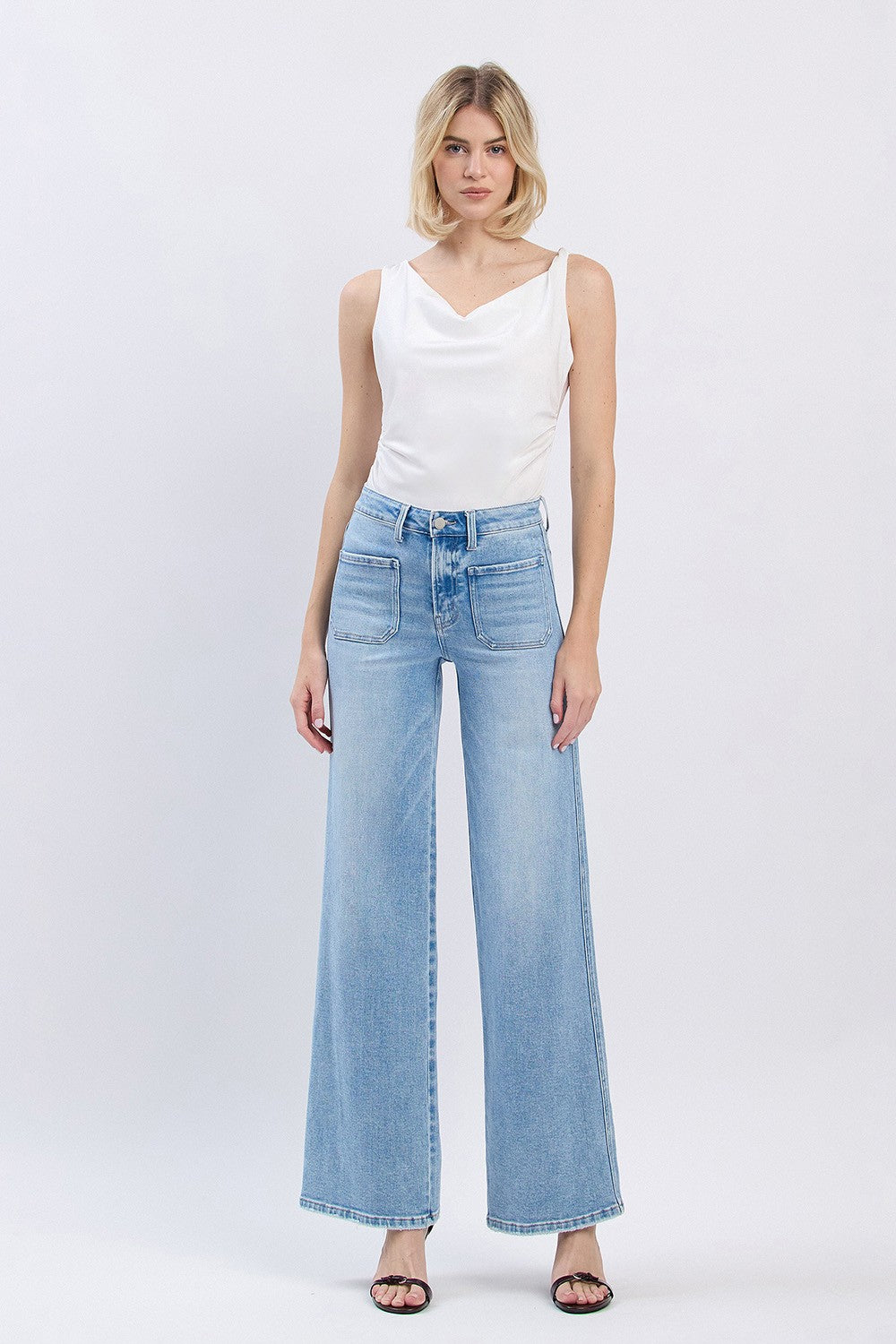 Steps Away Wide Leg Denim
