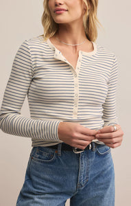 Stella Striped Rib Henley