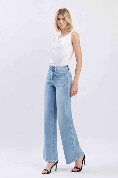 Steps Away Wide Leg Denim
