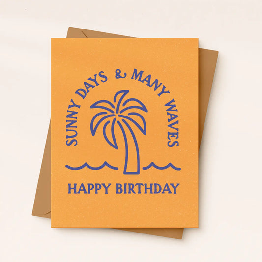 Sunny Days Birthday Card
