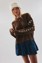 Load image into Gallery viewer, Chestnut Stitch Knit Sweater