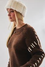 Load image into Gallery viewer, Chestnut Stitch Knit Sweater