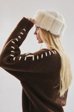 Load image into Gallery viewer, Chestnut Stitch Knit Sweater
