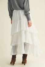Load image into Gallery viewer, There It Was Ruffled Skirt