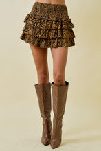 Load image into Gallery viewer, Untamed Tiered Skort