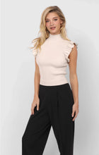 Load image into Gallery viewer, Tiffany Ruffle Tank Sweater