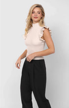 Load image into Gallery viewer, Tiffany Ruffle Tank Sweater