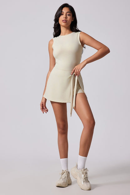 Go Wrong Tie Front Dress