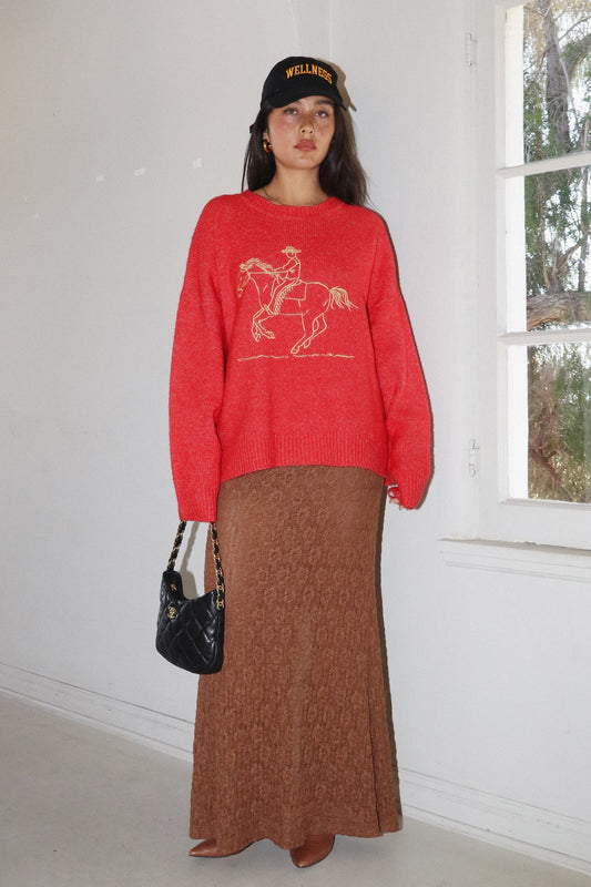 Rodeo Sketch Knit Sweater