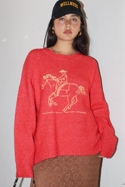 Rodeo Sketch Knit Sweater