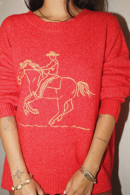 Rodeo Sketch Knit Sweater