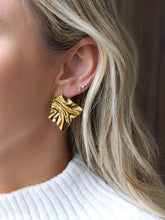 Load image into Gallery viewer, Visionary Statement Earrings Gold