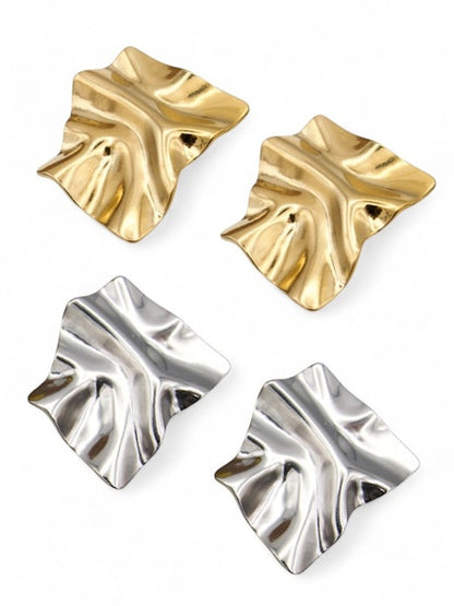 Visionary Statement Earrings Gold