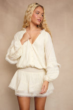 Load image into Gallery viewer, Whisper Lace Trim Romper