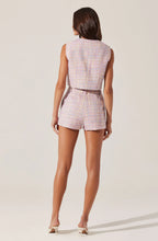 Load image into Gallery viewer, Wynn Cropped Tweed Vest