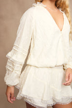Load image into Gallery viewer, Whisper Lace Trim Romper