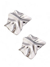 Load image into Gallery viewer, Visionary Statement Earrings Silver