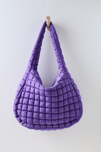 Quilted Carryall Violet