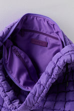 Load image into Gallery viewer, Quilted Carryall Violet