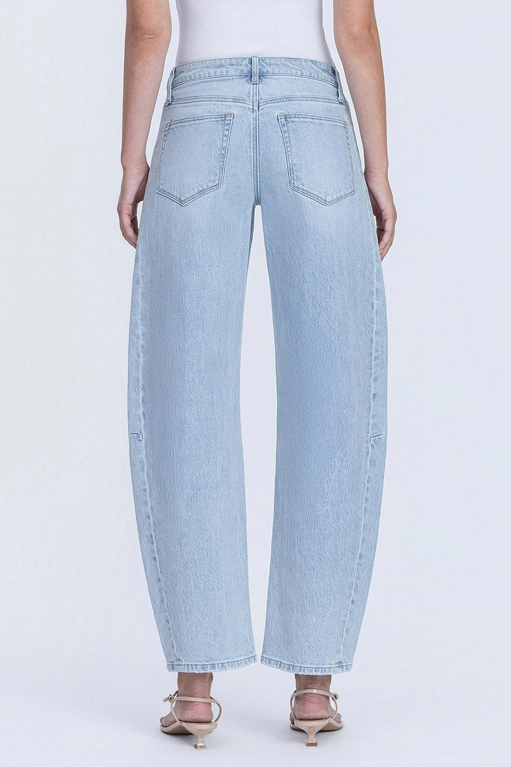 Writing Pages Barrel Jeans