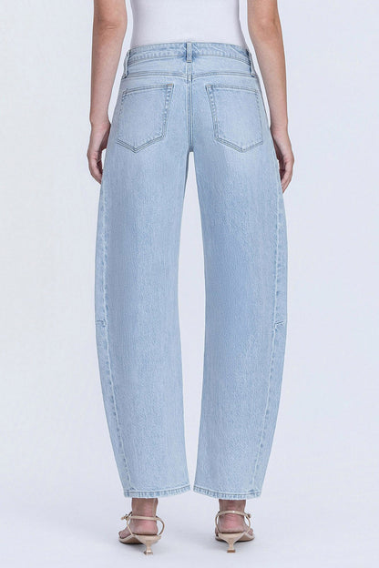 Writing Pages Barrel Jeans