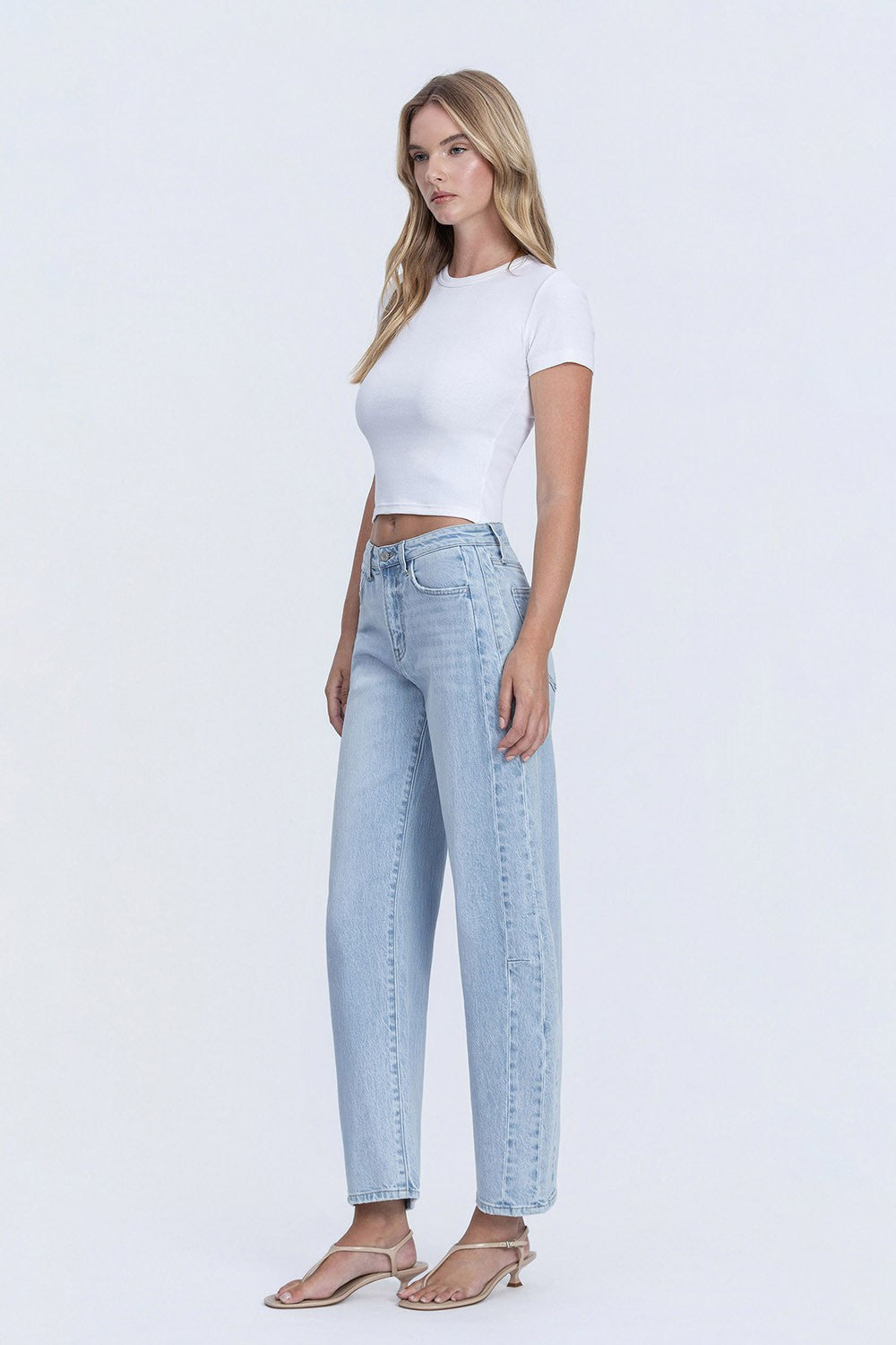 Writing Pages Barrel Jeans