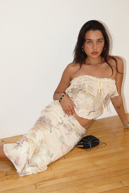 Vintage Romance Tube Top